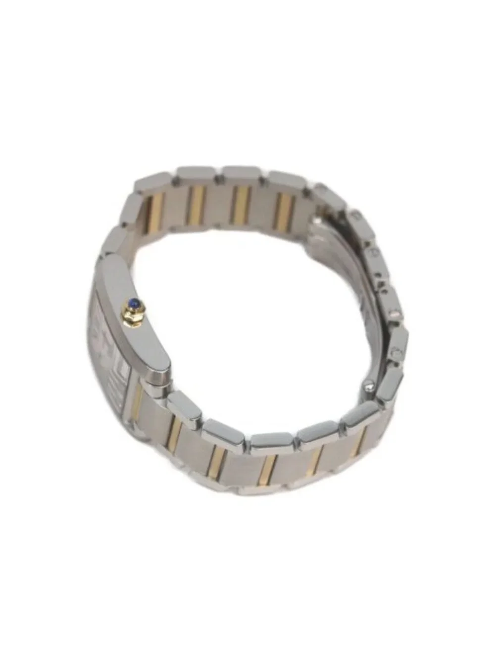 Cartier SS YG Tank Francaise SM Quartz